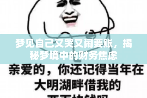 梦见自己又哭又闹要账，揭秘梦境中的财务焦虑