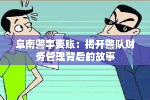 阜南警事要账：揭开警队财务管理背后的故事