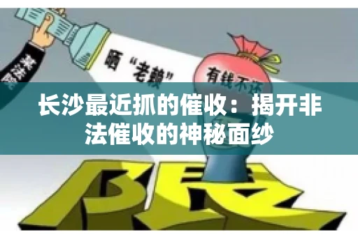 长沙最近抓的催收：揭开非法催收的神秘面纱